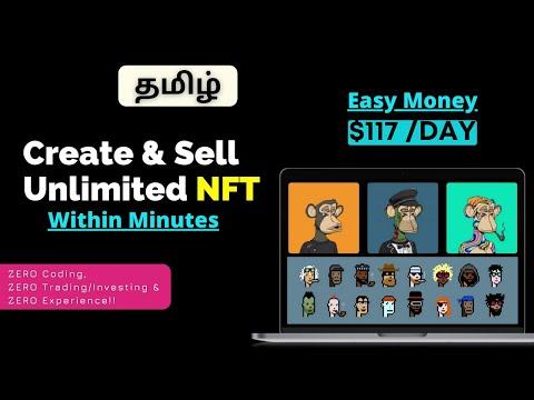How To Create NFT Tamil👩How To Make Money With NFT Tamil 2022😃How to buy NFT Tamil 2022💀NFT in Tamil thumbnail