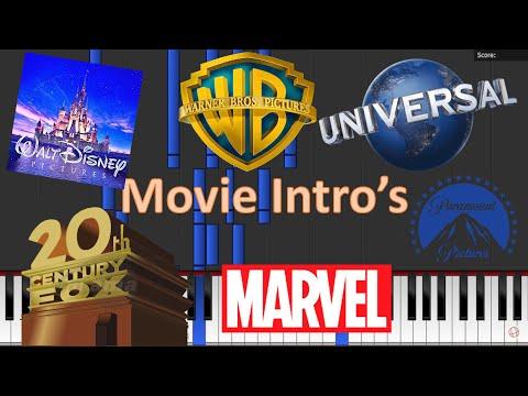 Movie Intro's - Piano Tutorial 🎹 (Universal - 20th Century Fox - Disney - Marvel - Dreamworks) thumbnail