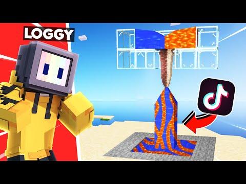 TESTING LEVEL 100 VIRAL TIK TOK HACKS | MINECRAFT thumbnail