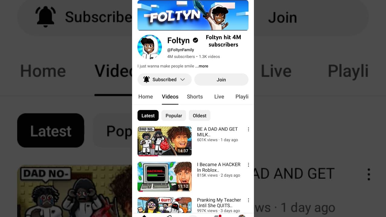 Channel Banner