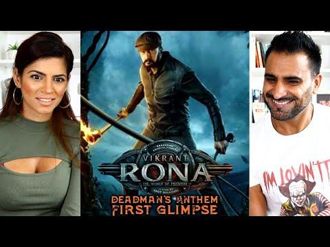 VIKRANT RONA GLIMPSE | DEADMAN'S ANTHEM | KICHCHA SUDEEP | JACQUELINE FERNANDEZ | Teaser REACTION!! thumbnail