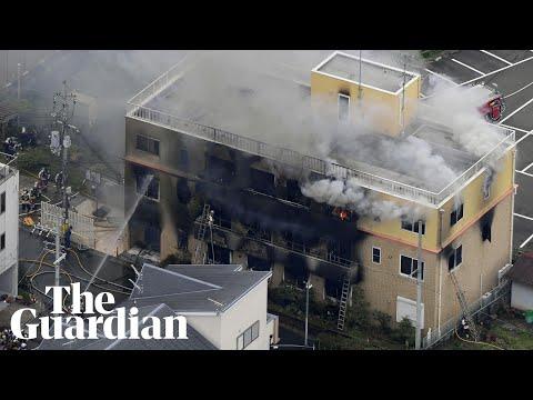 KyoAni fire: arson attack at Kyoto Animation studio in Japan thumbnail