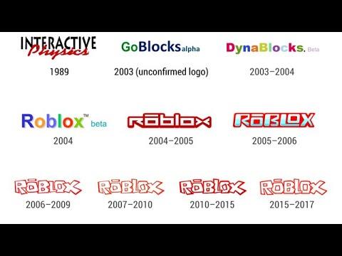 Roblox 2023 to 2009 logos evolutions #roblox #robloxlogo #robloxnew #r, roblox in 1989