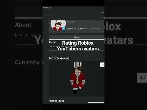 Rating Roblox YouTubers avatars. Part 1 thumbnail