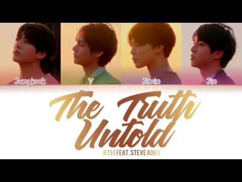 BTS - The Truth Untold (전하지 못한 진심) (feat. Steve Aoki) (Color Coded Lyrics/Han/Rom/Eng) thumbnail