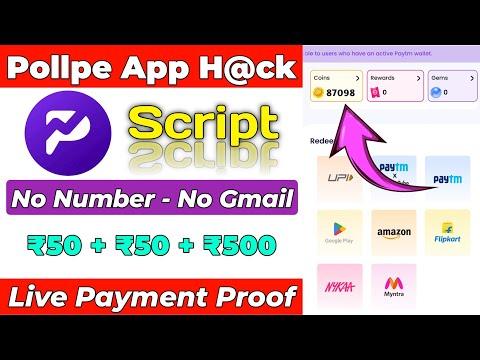 Pollpe App Coin Adder Script | Pollpe App Unlimited Trick | Pollpe App Se Coin Kaise Kamaye thumbnail