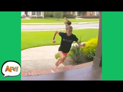 FAILS CAUGHT on SECURITY Cameras! 😂 | Funny Videos | AFV 2019 thumbnail