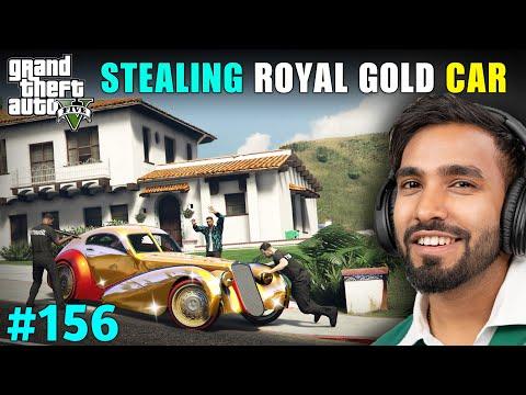 I STOLE A ROYAL GOLD CAR | GTA 5 GAMEPLAY #156 thumbnail