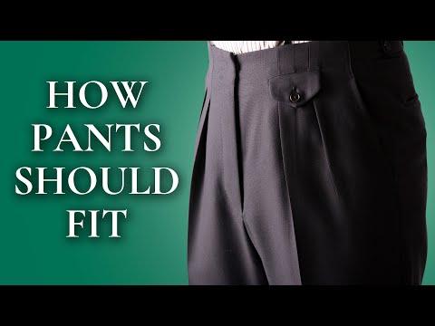 How Pants Should Fit - Ultimate Guide To Mens Dress & Suit Trousers - Gentleman's Gazette thumbnail
