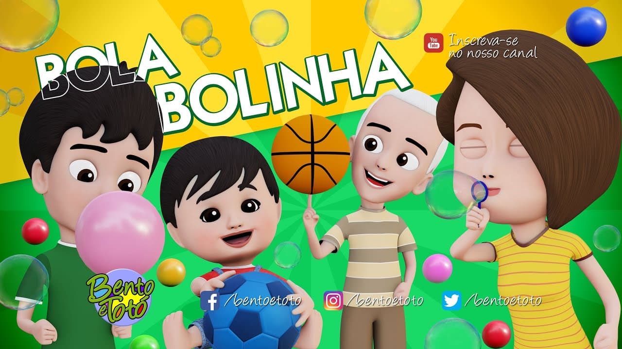 Bento e Totรณ - Bola Bolinha (Desenho Infantil)