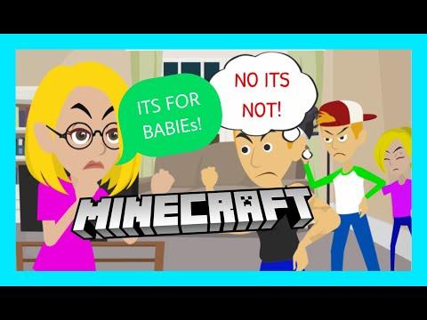Childish Dad Wants To Play Minecraft thumbnail