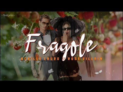 Achille Lauro, Rose Villain - FRAGOLE (Lyrics/Testo) thumbnail
