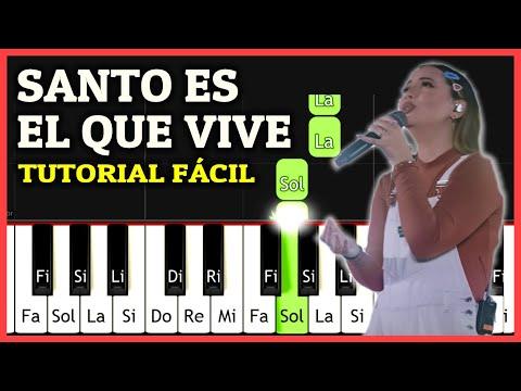 SANTO ES EL QUE VIVE Piano Tutorial Completo (MONTESANTO) Pista + Acordes / Alabanza Cristiana Fácil thumbnail