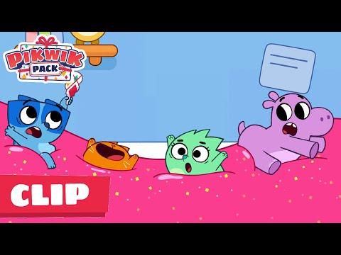 Tibor's Super Sticky Slime 🎁✨  Pikwik Pack Season 1 Episode Clip Stick Together thumbnail