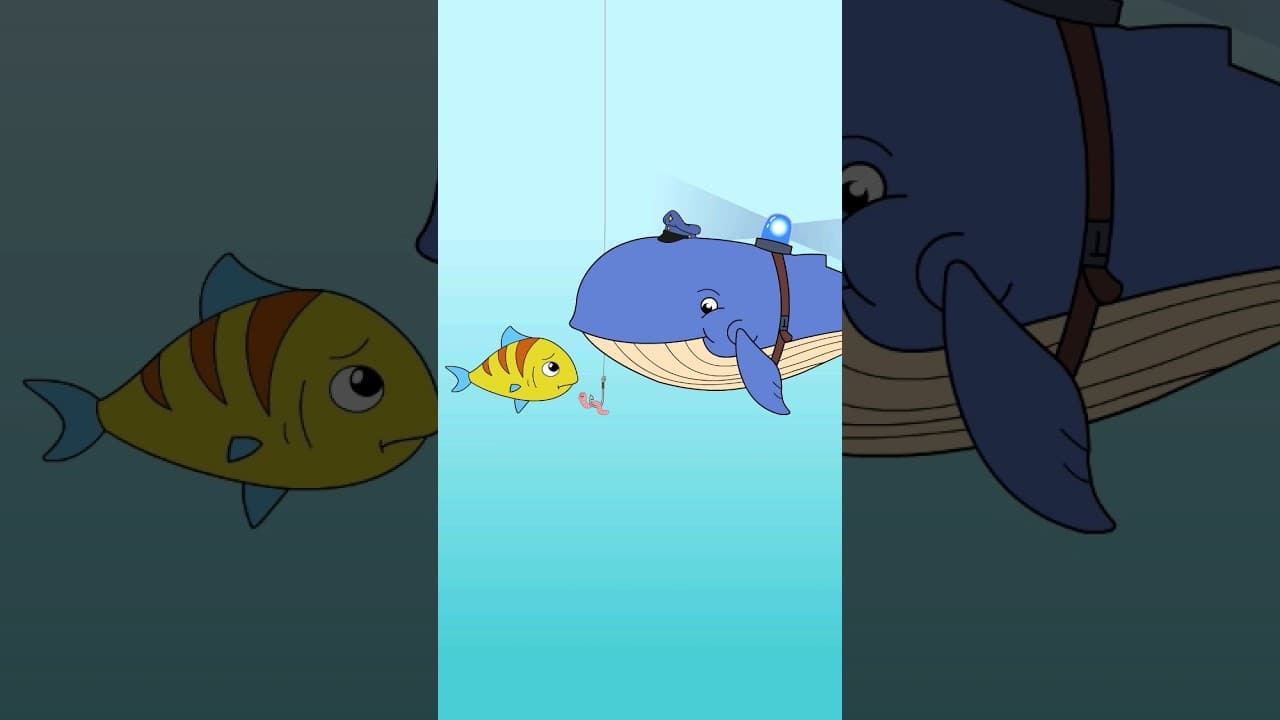 🐳 Blaulichtwal - Retter in der Not! | Sing #Kinderlieder #Shorts