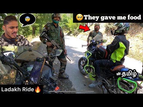 🥺 Indian army soldiers gave me food | Episode - 42 | Ladakh Ride🔥 | Srinagar to unknow place | TTF thumbnail