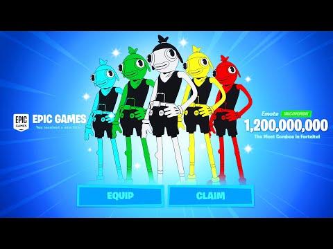 This Fortnite Skin has 1.2 TRILLION Combos!🤯 thumbnail