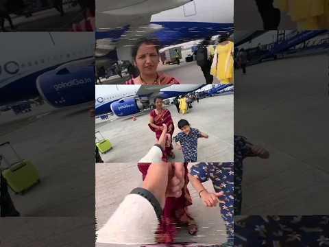 First Time Experience In Flight Of Kunali Or Chachi / Minivlog TEASER By Sourav Joshi Vlogs #yt #❤️ thumbnail