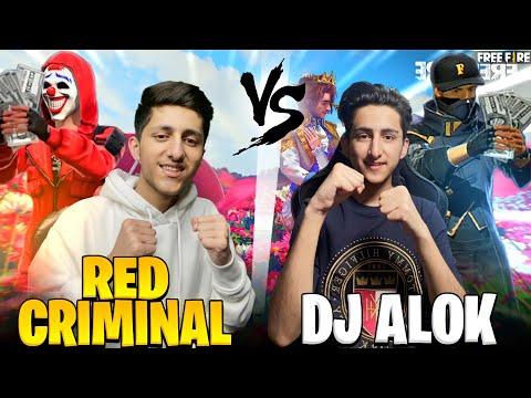 Red Criminal Vs Dj Alok 50,000 Diamond 💎 Challenge Revenge Time Clash Squad - Garena Free Fire thumbnail