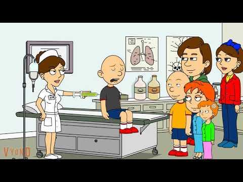 Classic Caillou Misbehaves At His Flu Shot  (MOST VIEWED VIDEO) thumbnail