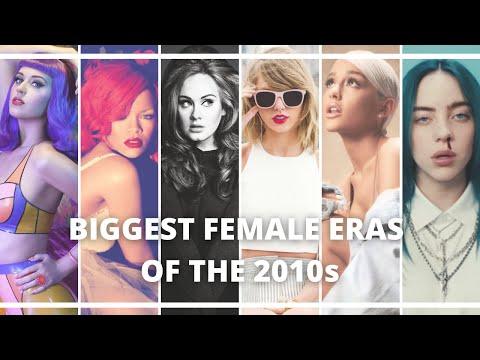 Top 5 Biggest Female Albums of Each Year (2010 – 2019) thumbnail
