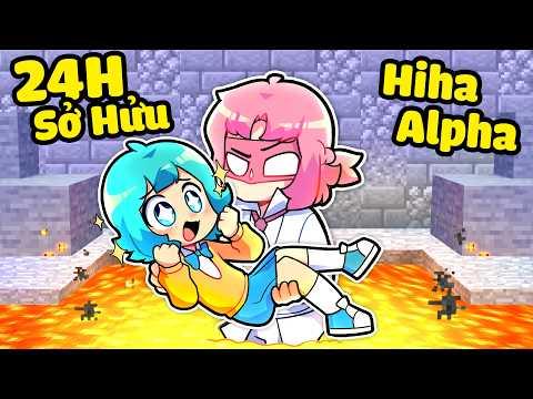 YUMMIE 1 NGÀY SỞ HỮU HIHA ALPHA SẼ NHƯ THẾ NÀO TRONG MINECRAFT*YUMMIE 24H SỞ HỮU HIHA ALPHA 🤣😎 thumbnail