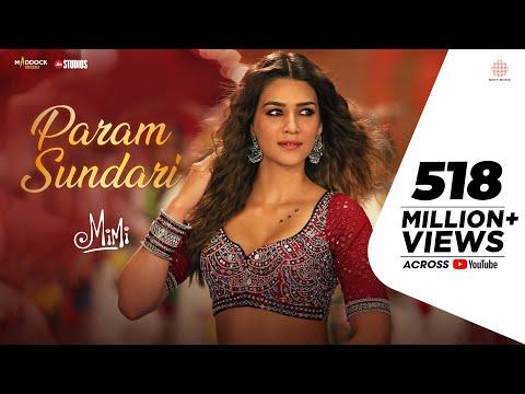 Param Sundari -Official Video | Mimi | Kriti Sanon, Pankaj Tripathi | @ARRahman| Shreya |Amitabh thumbnail