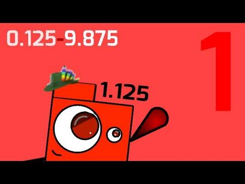 Numberblocks band Eights 1 0.125 -9.875 Read desc thumbnail