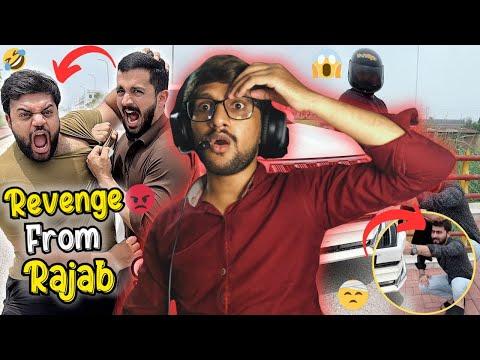 Rajab Butt Ki Gari Chori 😱 | Revenge on Rajabs Family 🔥 || Gulsher Playz Reacts to Ducky Bhai vlog thumbnail
