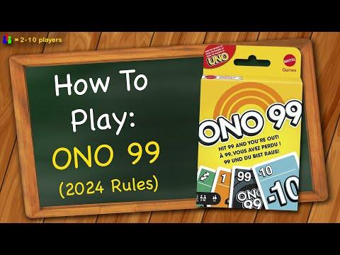 How to play ONO 99 (2024 Rules) thumbnail