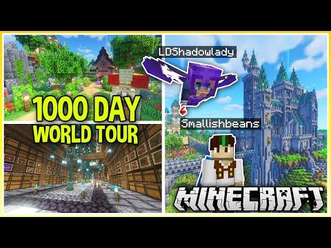 1000 Day Minecraft World Tour ft @ldshadowlady (Plus World Download) thumbnail