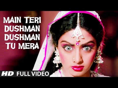 'Main Teri Dushman, Dushman Tu Mera' Video Song | Nagina | Lata Mangeshkar | Rishi Kapoor, Sridevi thumbnail