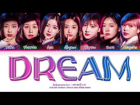 BABYMONSTER – DREAM Lyrics (Color Coded Lyrics Eng/Rom/Han) thumbnail
