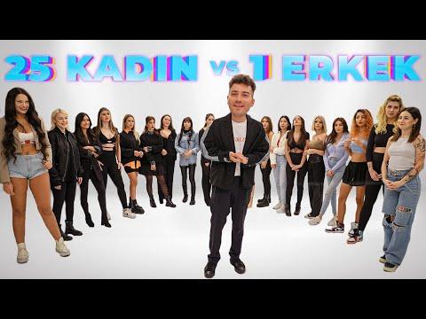 25 KADIN vs 1 ERKEK BULUŞMA ?! thumbnail