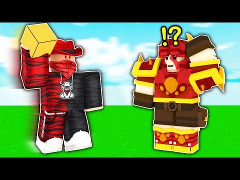I Won Only Using BLOCKS In ROBLOX Bedwars... thumbnail