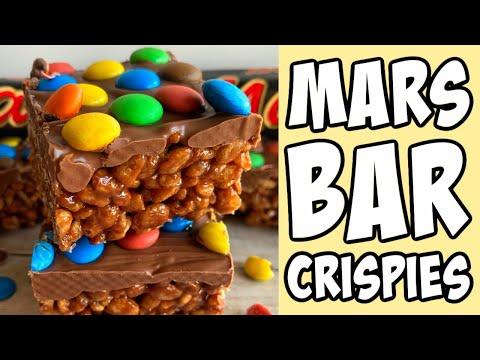 Mars Bar Crispies! Recipe tutorial #Shorts thumbnail