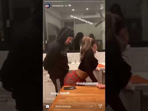 Stassiebaby twerking on Zane thumbnail