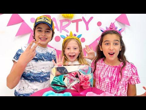 Nastya gets a surprise from her best friends thumbnail