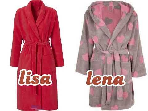 lisa or lena|girls bath robe|@lenalisacollection4818 thumbnail