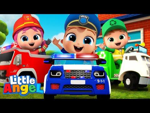 Community Helpers Song | Little Angel Kids Songs & Nursery Rhymes thumbnail