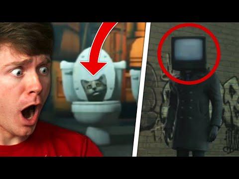 Reacting to Skibidi Toilet ALL SECRETS & EASTER EGGS! thumbnail