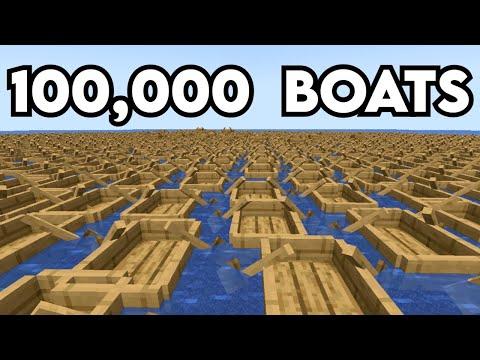 Lagging a Pay-To-Win Minecraft Server With 100,000 Boats thumbnail