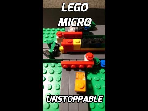 LEGO Micro Unstoppable Train - Crash at the Railway Crossing! thumbnail