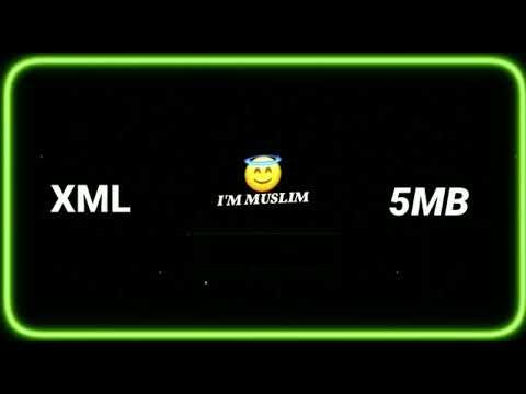 I'M PROUD OF BECAUSE I'M MUSLIM || MUSLIM☪️️XML || ISLAMIC STATUS || ALIGHT MOTION VIDEO | xml video thumbnail