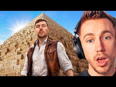 MrBeast Spent 100 Hours Inside The Pyramids! thumbnail