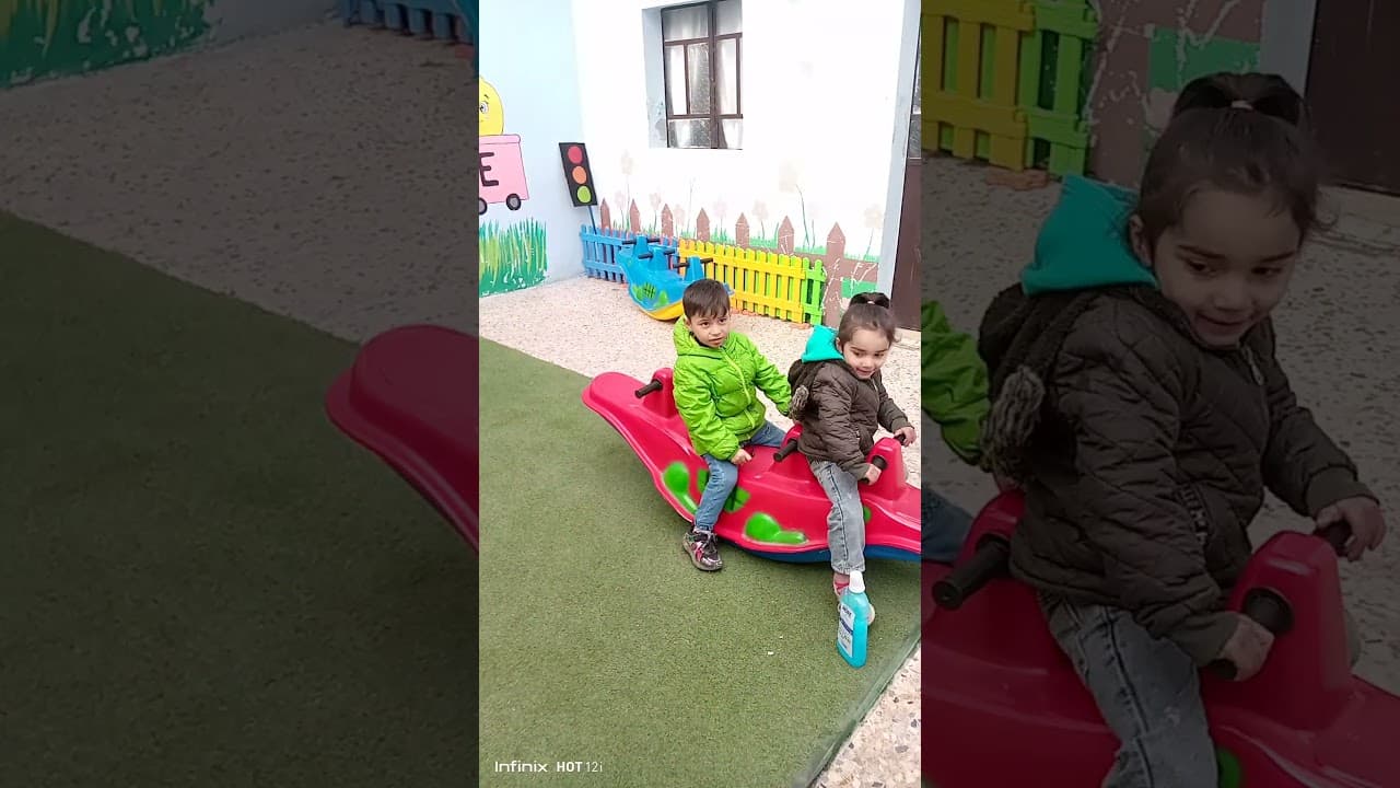 على الروضه الحلوه 🤩#shorts