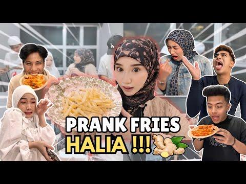 PRANK FRIES HALIA!! KANDA RINA IN ONE FRAME?!?! thumbnail