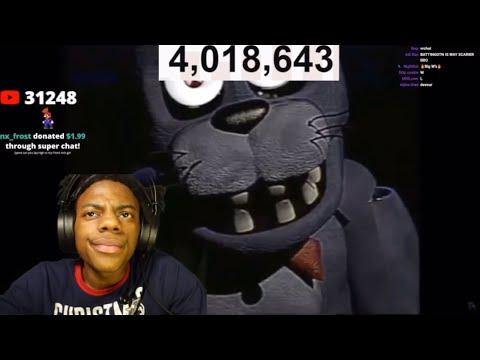 IShowSpeed reacts to Bonnie Joint Movement Testing (FNAF VHS TAPES) #IShowSpeed thumbnail