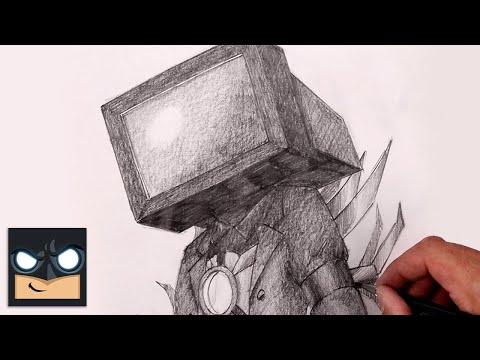 How To Draw Titan TV Man | Skibidi Toilet thumbnail