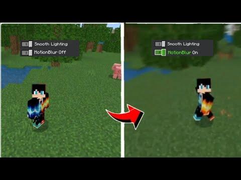HOW TO GET MOTION BLUR IN MINECRAFT | 1.20 PE thumbnail